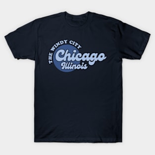 Chicago - Illinois - The Windy City T-Shirt